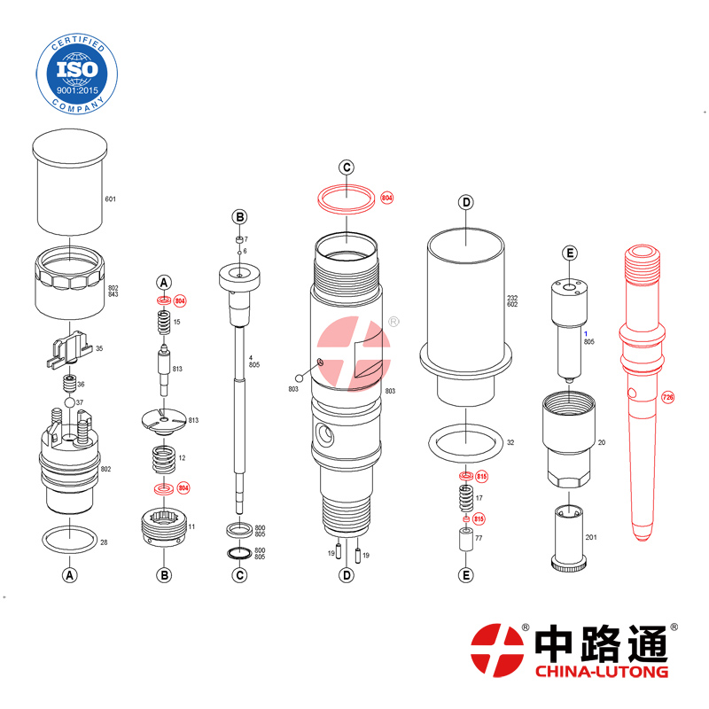 博世共轨喷油器柴油机0 445 120 347