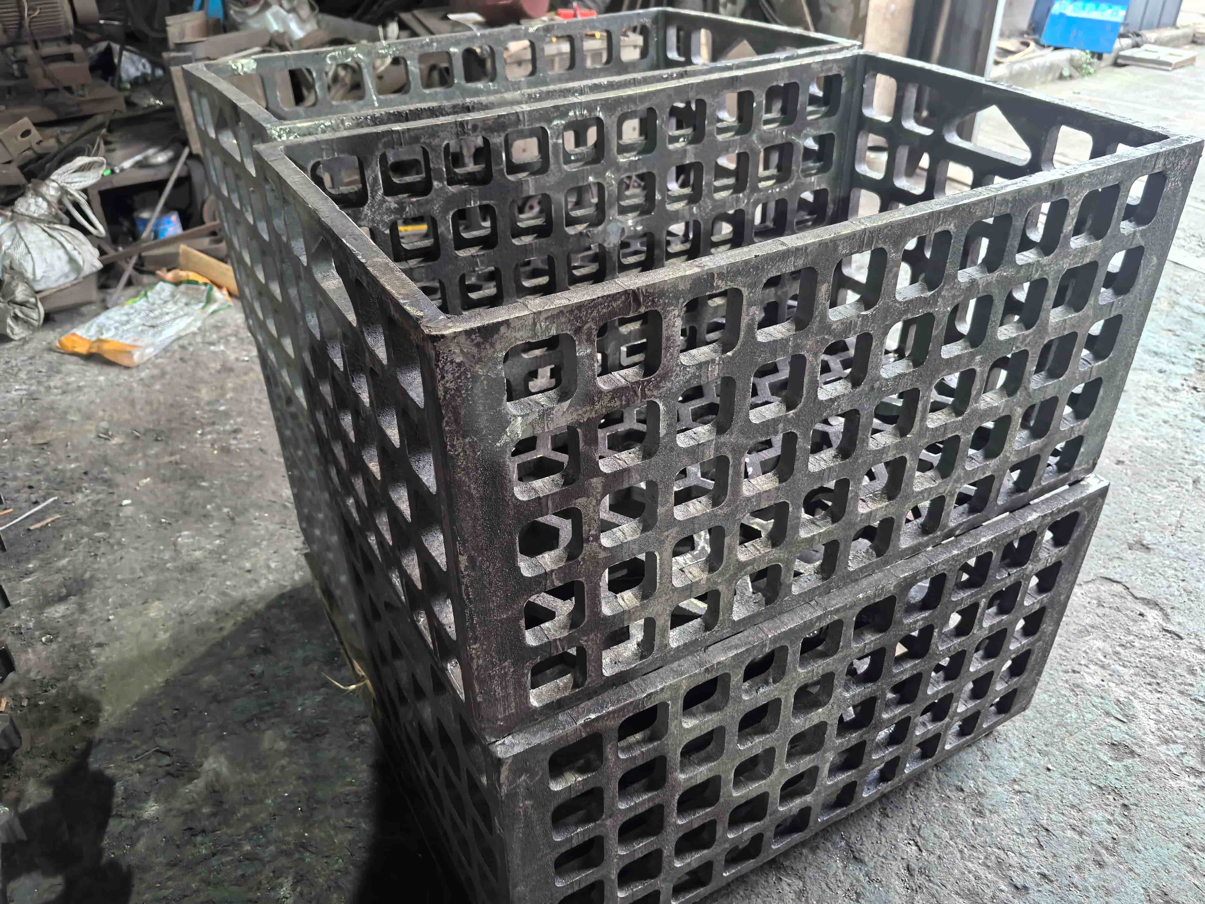ZG40Cr25Ni20Si2热处理料框 310S/2520井式炉吊具 底座 料盘