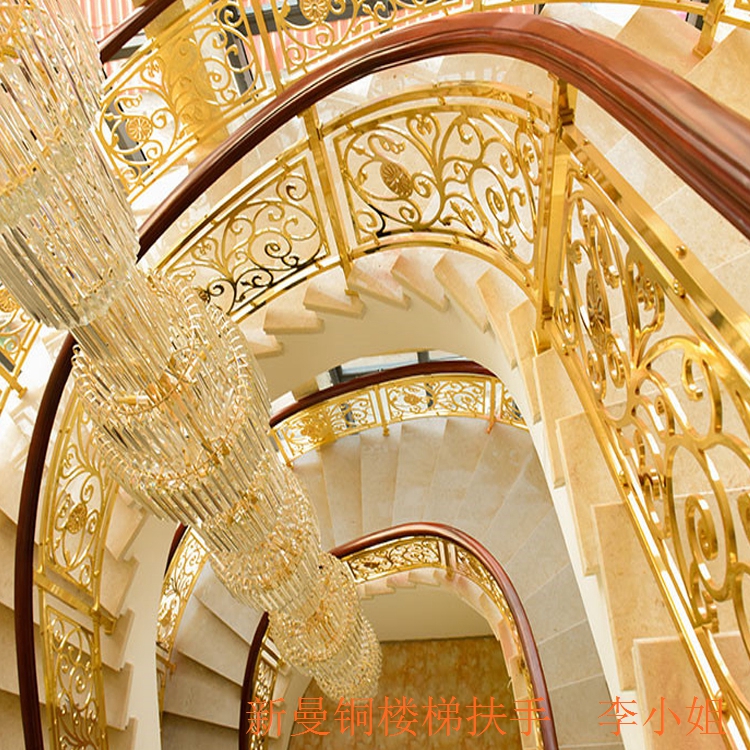 锡林浩特	简单几步让全铜楼梯扶手充满艺术感_