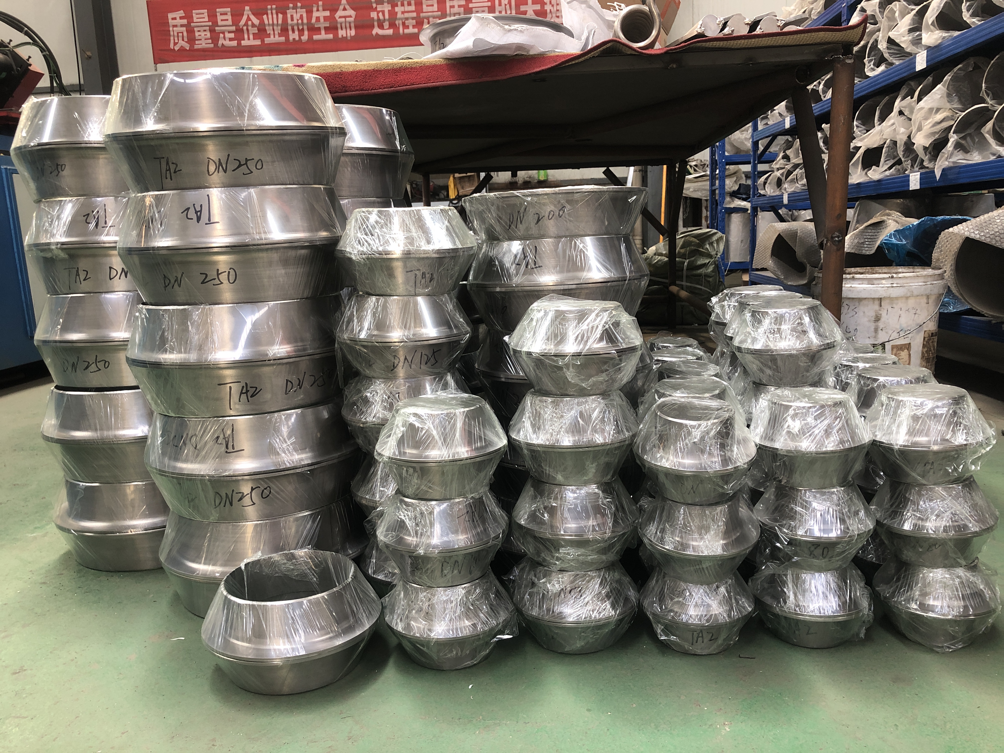 欣旺腾现货TA2钛合金翻边 化工高强度钛合金翻边 可定制钛合金翻边短接