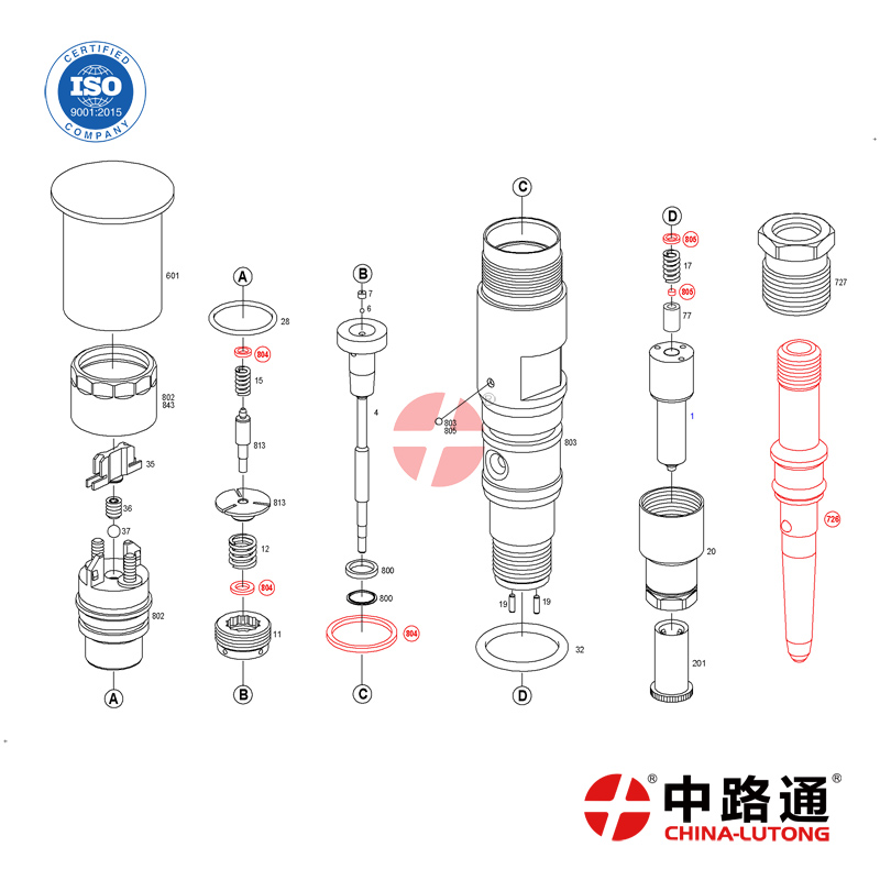 康明斯QSB喷油器总成 0 445 120 217