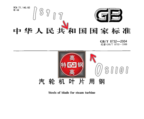 2Cr12NiMo1W1V耐热不锈钢