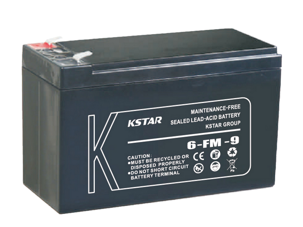KSTAR科士达蓄电池6-FM-120免维护铅酸12V120AH安防直流屏UPS电源