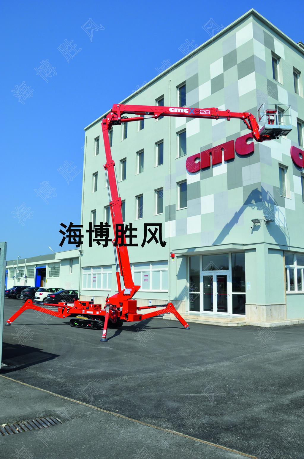 CMC-S28米蜘蛛车多驱动带小臂稳定性好作业灵活方便，是您高空作业的首选