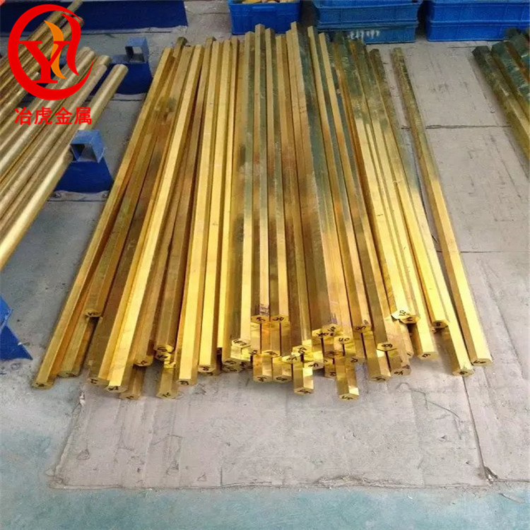 CuZn39Pb0.5(CW610N)铅黄铜方棒 黄铜六角棒  黄铜棒