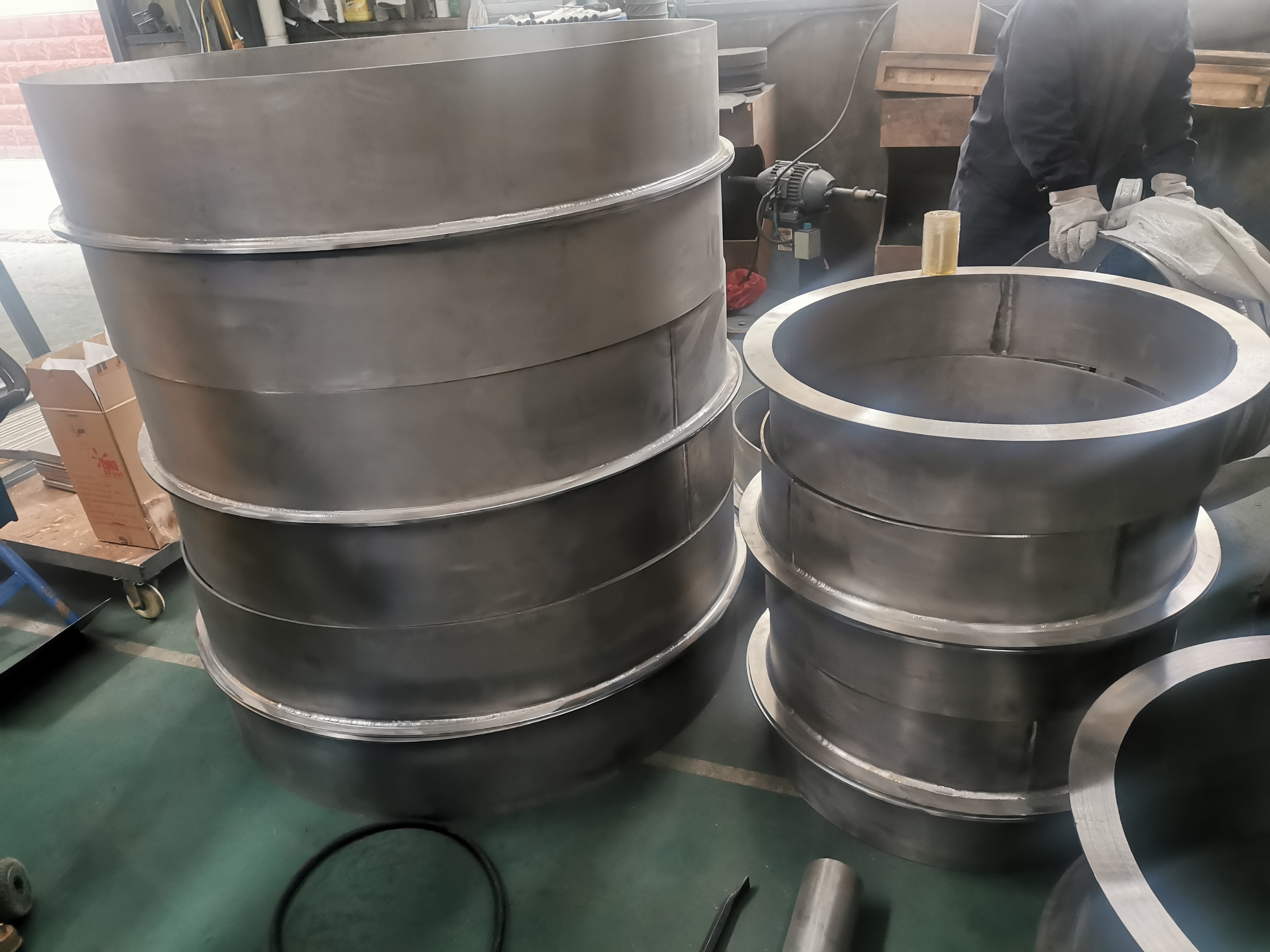 现货TA2各规格钛翻边  尺寸可定制  非标钛翻边  化工翻边短接