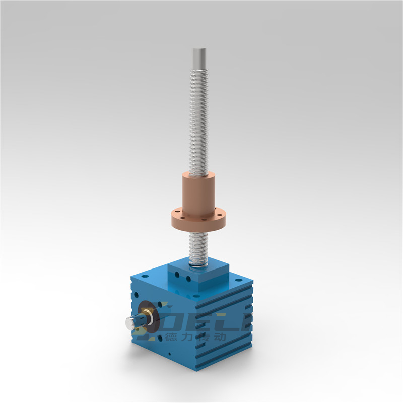 德力传动厂家直供蜗轮丝杆升降机电动螺旋丝杆提升机