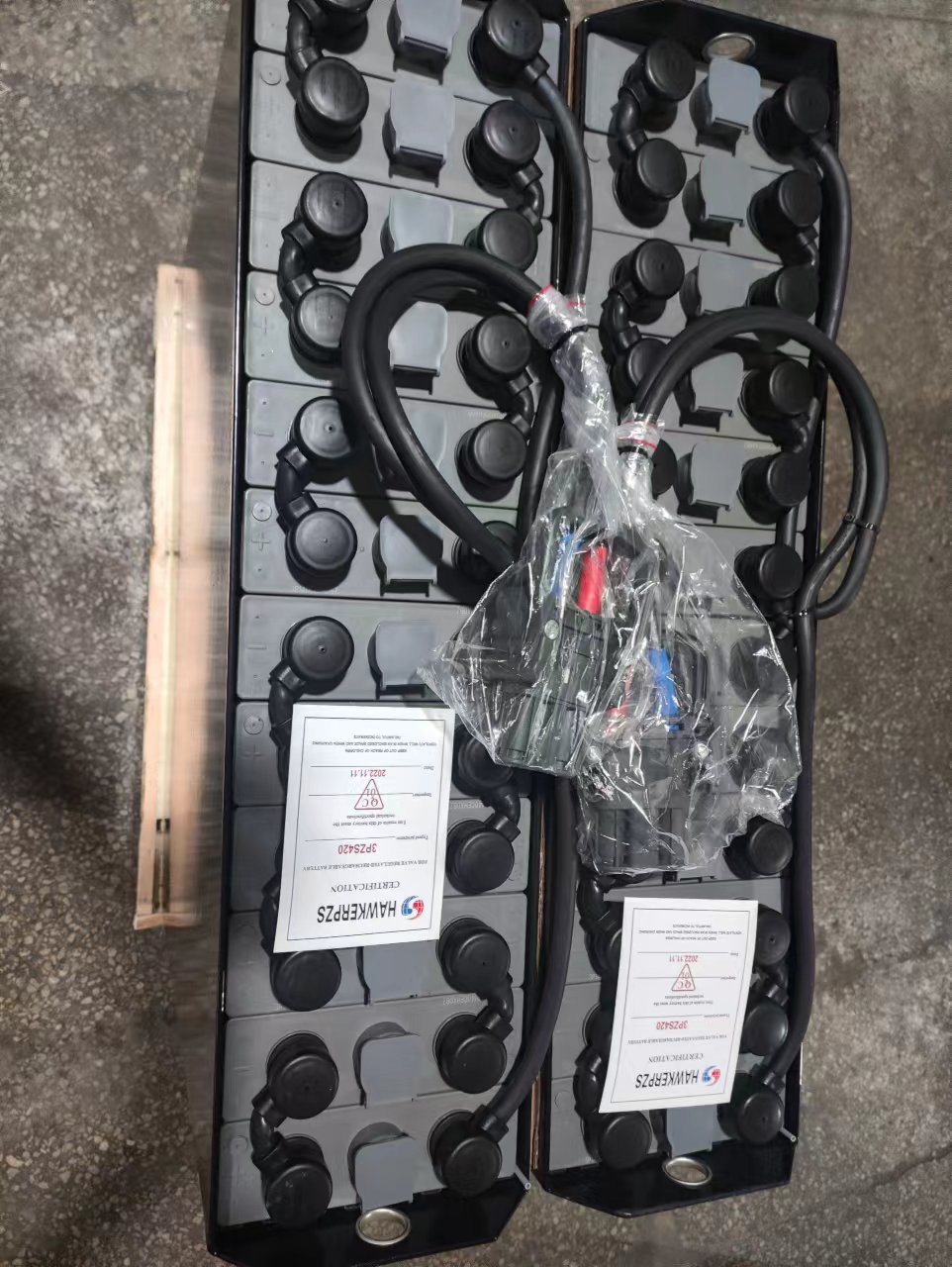 (选配)低温型霍克蓄电池4PzS500 48V林德叉车冷库铲车蓄电池48V500Ah