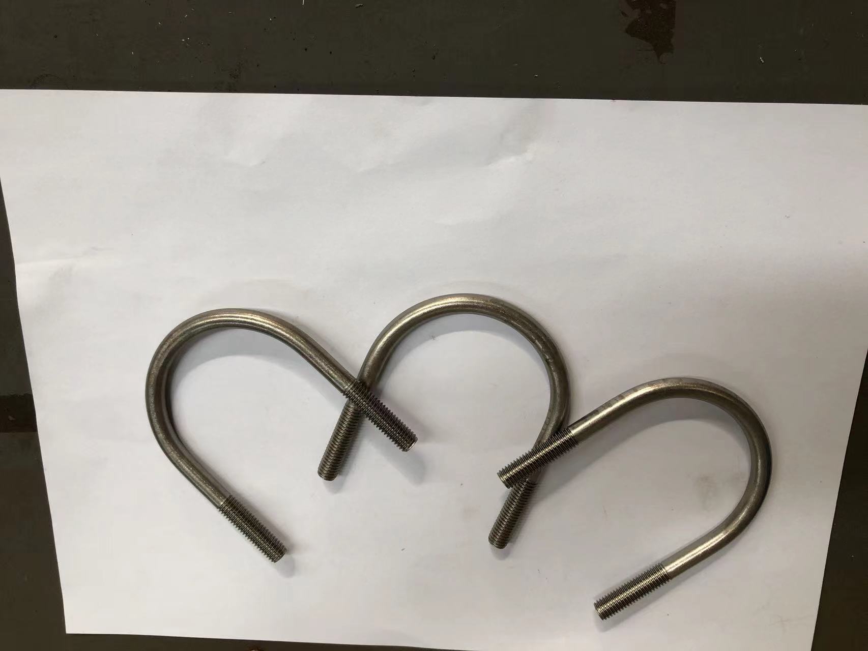 现货TA2钛合金U型栓   钛管箍   高强度钛卡箍   钛U型卡    纯钛卡箍