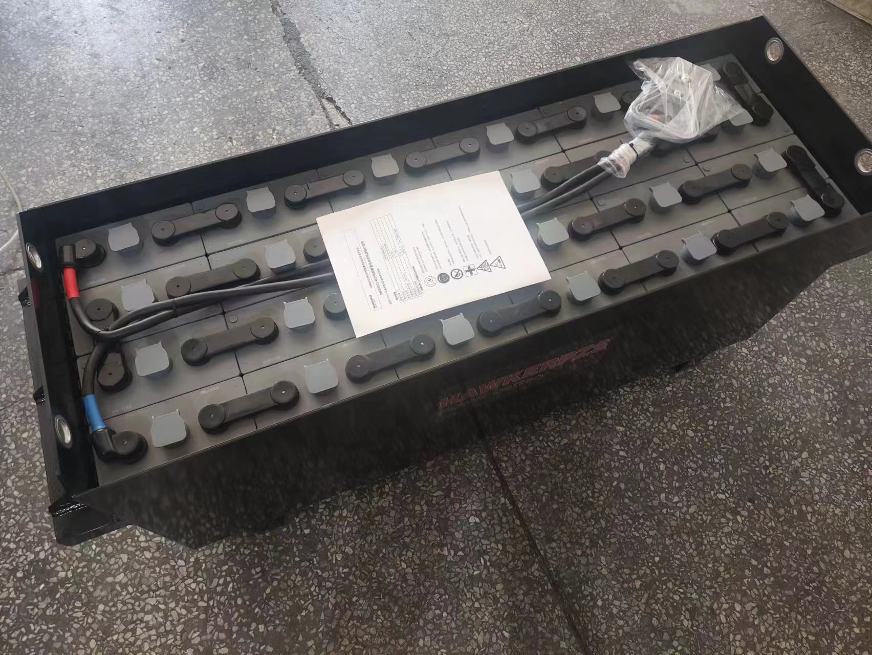 英国霍克叉车电池组5PzS600 合力蓄电池CPD20-GC1叉车电瓶48V600Ah