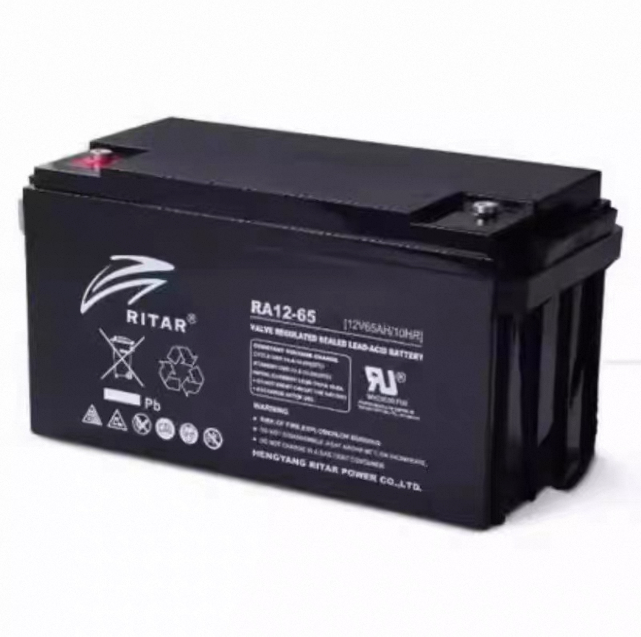 瑞达蓄电池RT12100 12V100AH直流屏医疗设备电梯火灾报警系统