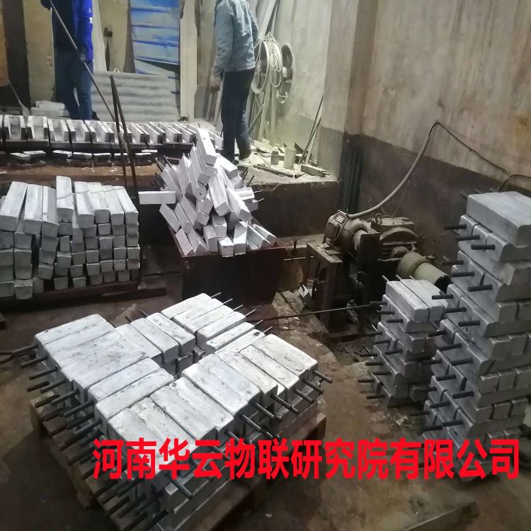 梯形镁合金牺牲阳极Mg-11Kg 22kg 棒状镁阳极含填料包及阳极导线