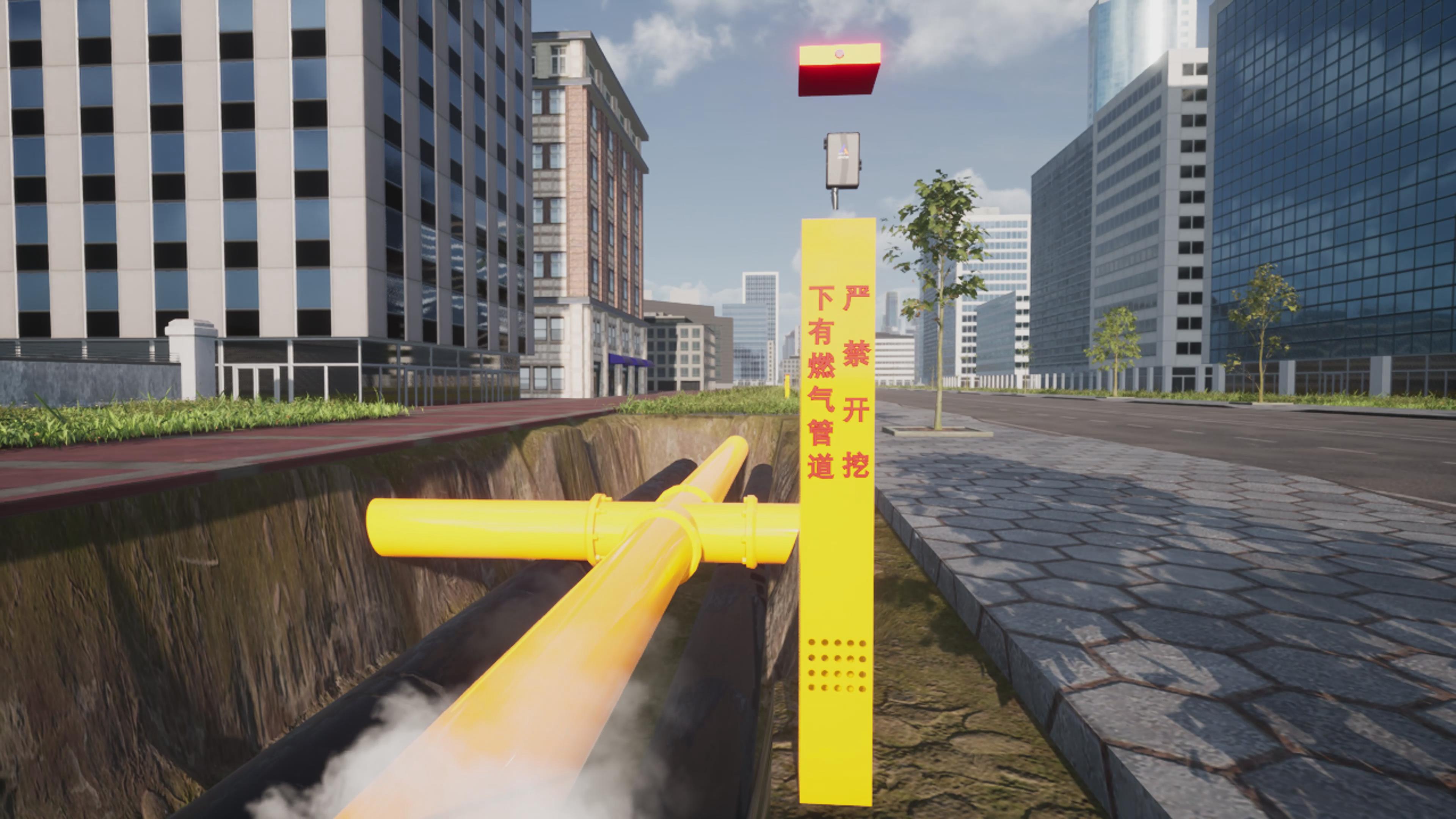 奥科智能燃气标识桩守护燃气生命线