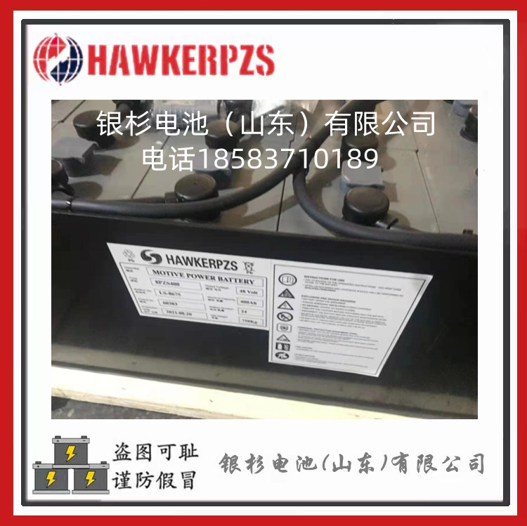 永恒力EFG213铲车蓄电池4PzS480 Jungheinrich叉车电瓶48V480Ah