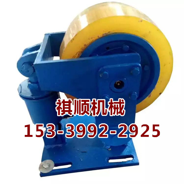 聚氨酯轮皮滚轮罐耳 LS30LS35宽轮设计双轮