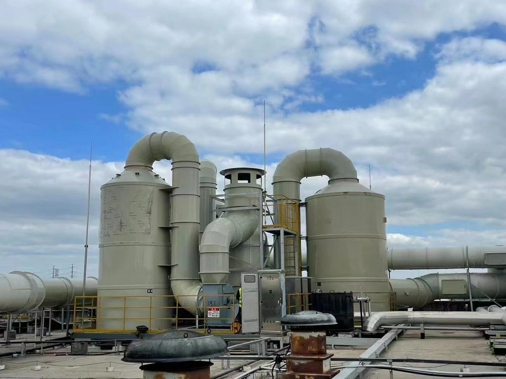 上海闵行松江塑胶厂烟气废气处理设备公司，活性炭吸附设备