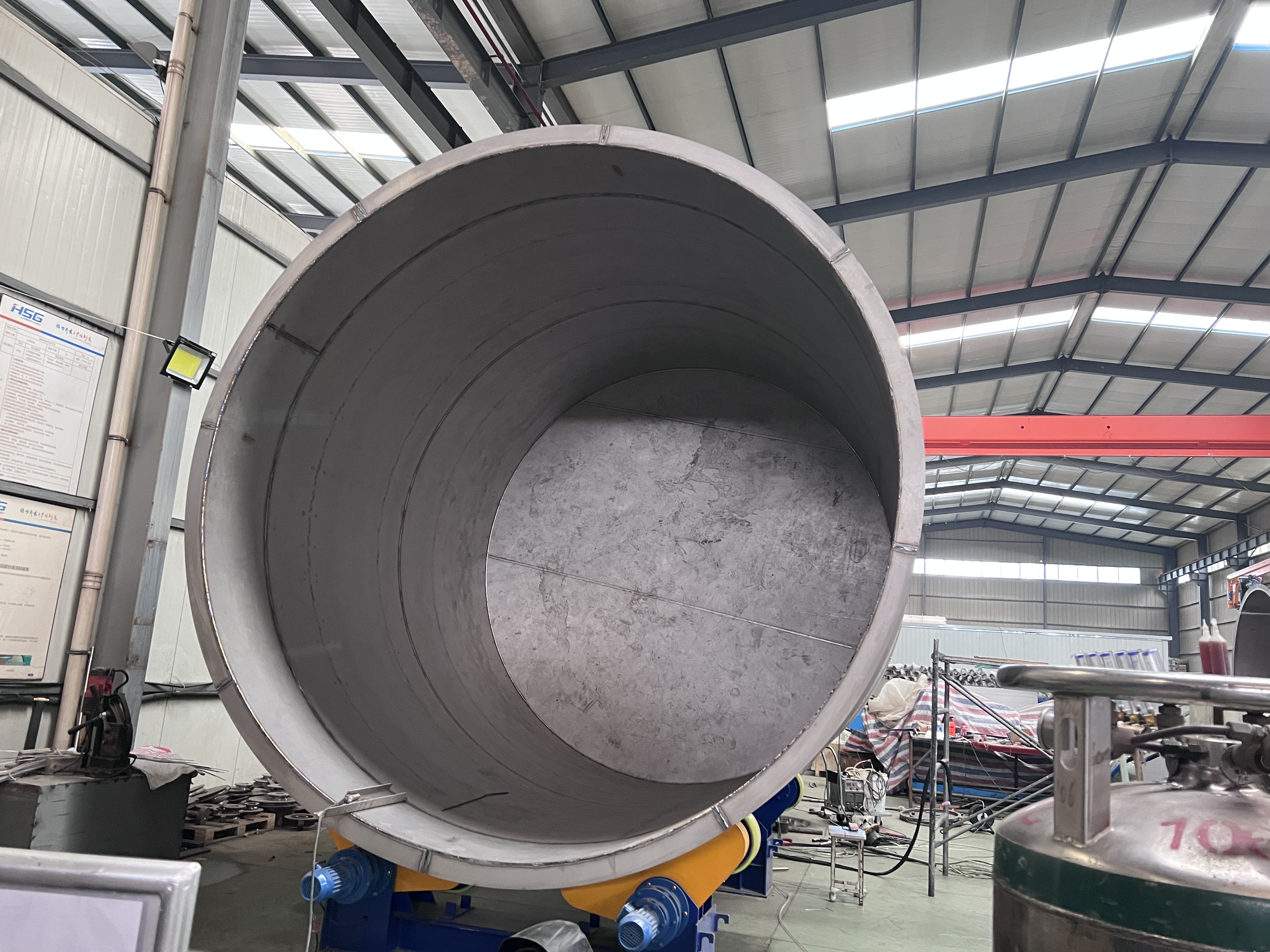 欣旺腾加工定制钛储罐  钛换热反应釜 钛合金容器 来图定制钛合金罐体