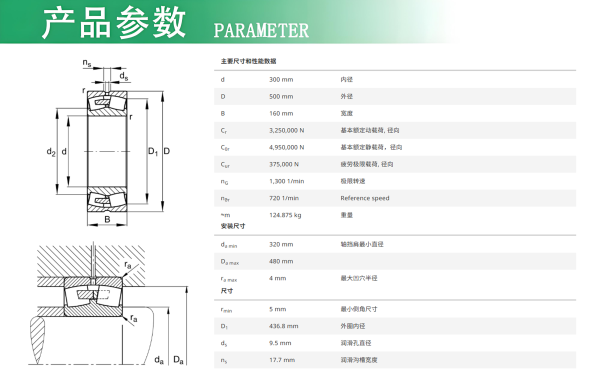 FAG调心滚子轴承23160-BEA-XL-MB1-C3 弗兰德KMP576减速机