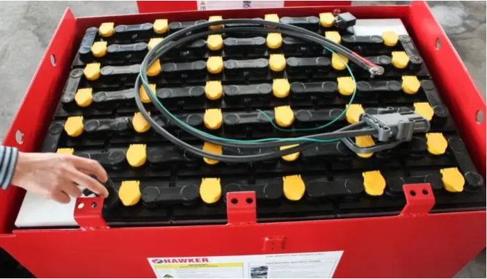 霍克HAWKER叉车蓄电池组4PZS500/48V500AH 合力叉车配套 防伪标识