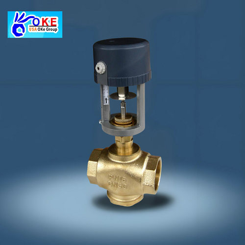 进口水用电动调节阀 