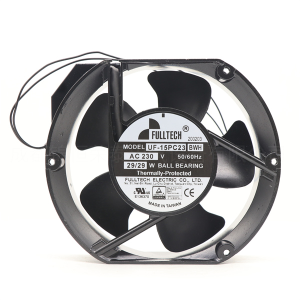 福佑 UF-15PC23BWH 轴流风机 低噪音风扇 230V 29W