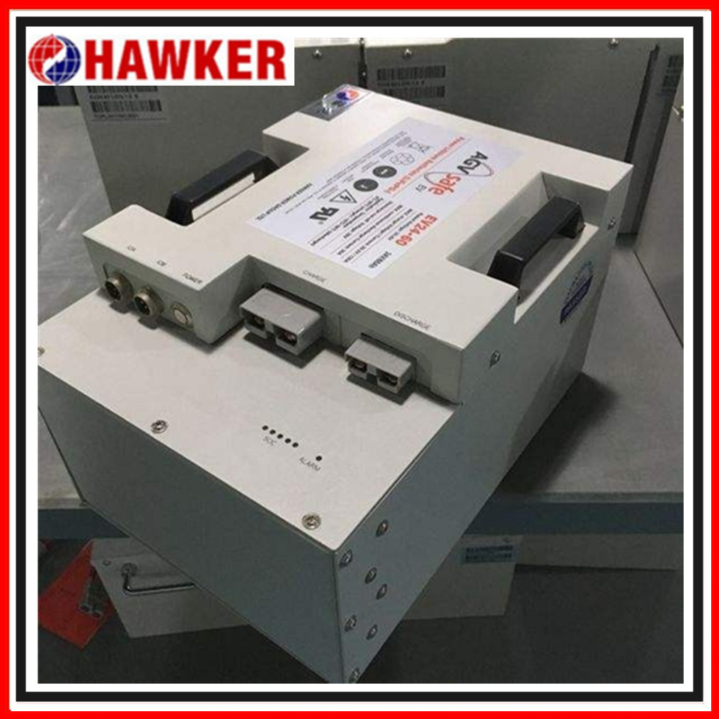 HAWKER霍克工业级EV48-30锂电池组 AGV小车快充电池