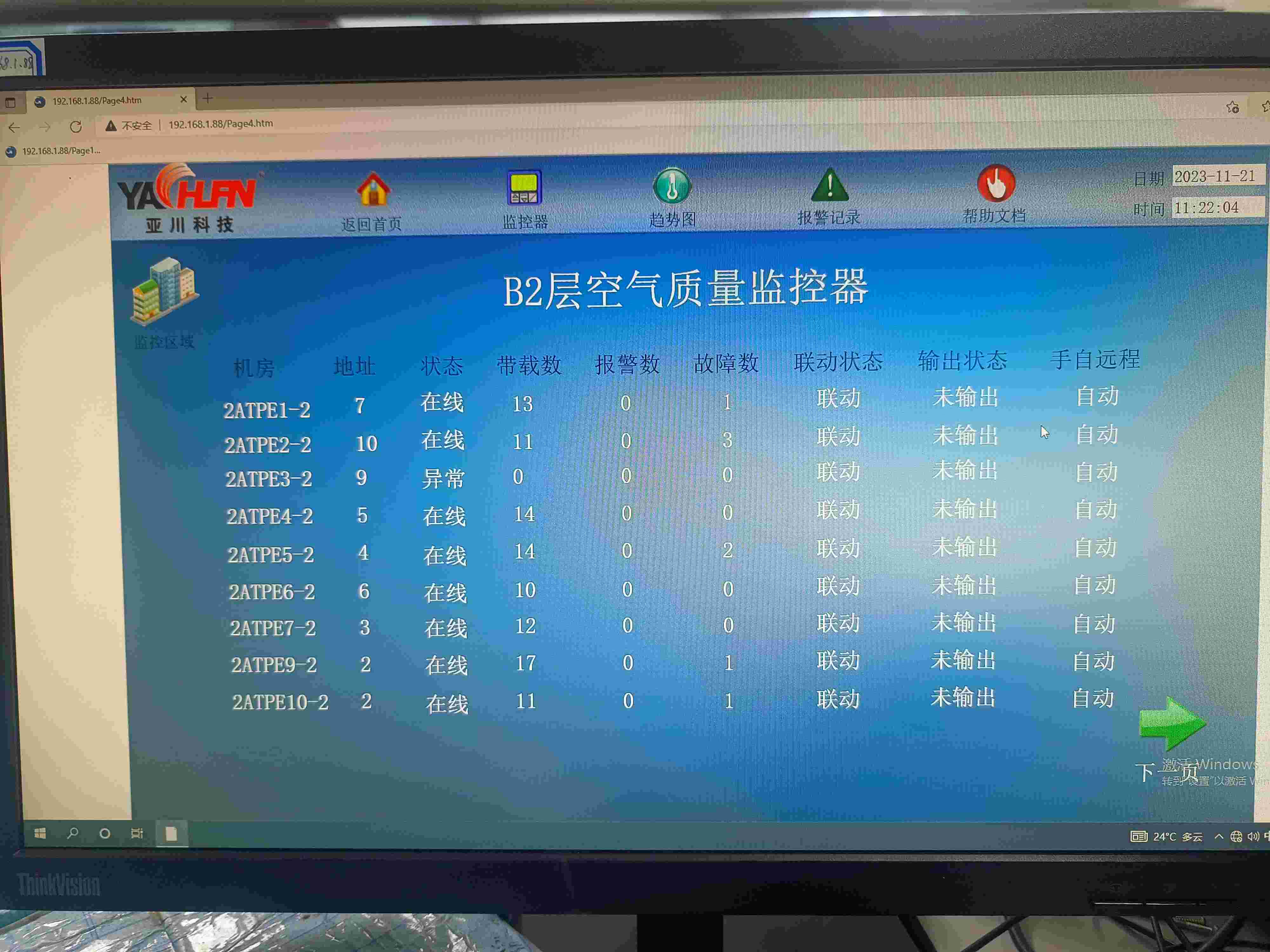 EIC/ZKB-AM/S一氧化碳探测器 空气质量控制系统多场景应用方案 西安