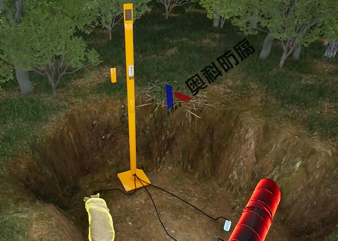 山东奥科智能测试桩：管道防腐核心