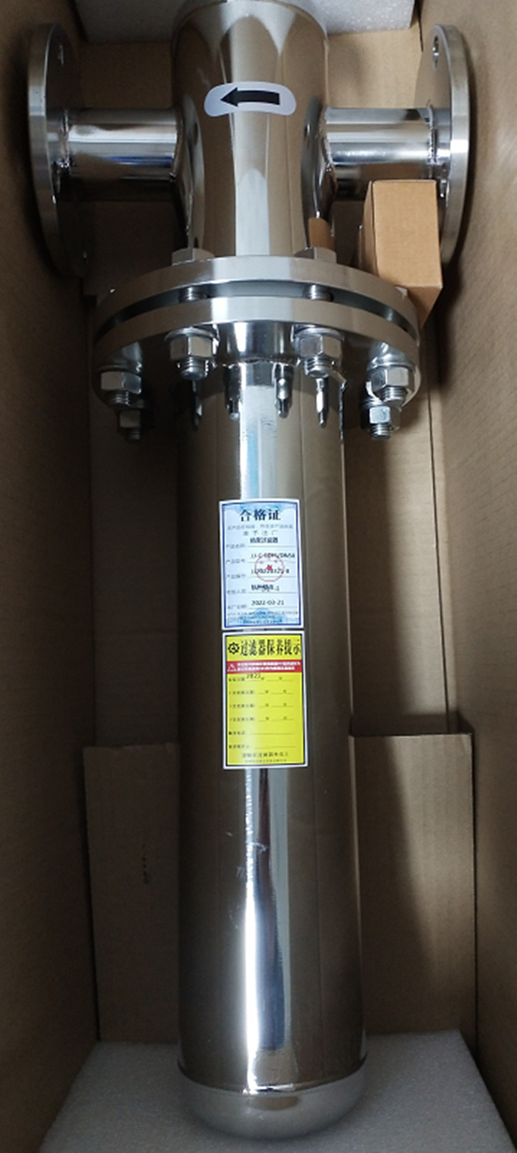 不锈钢精密滤芯过滤器 气体过滤器