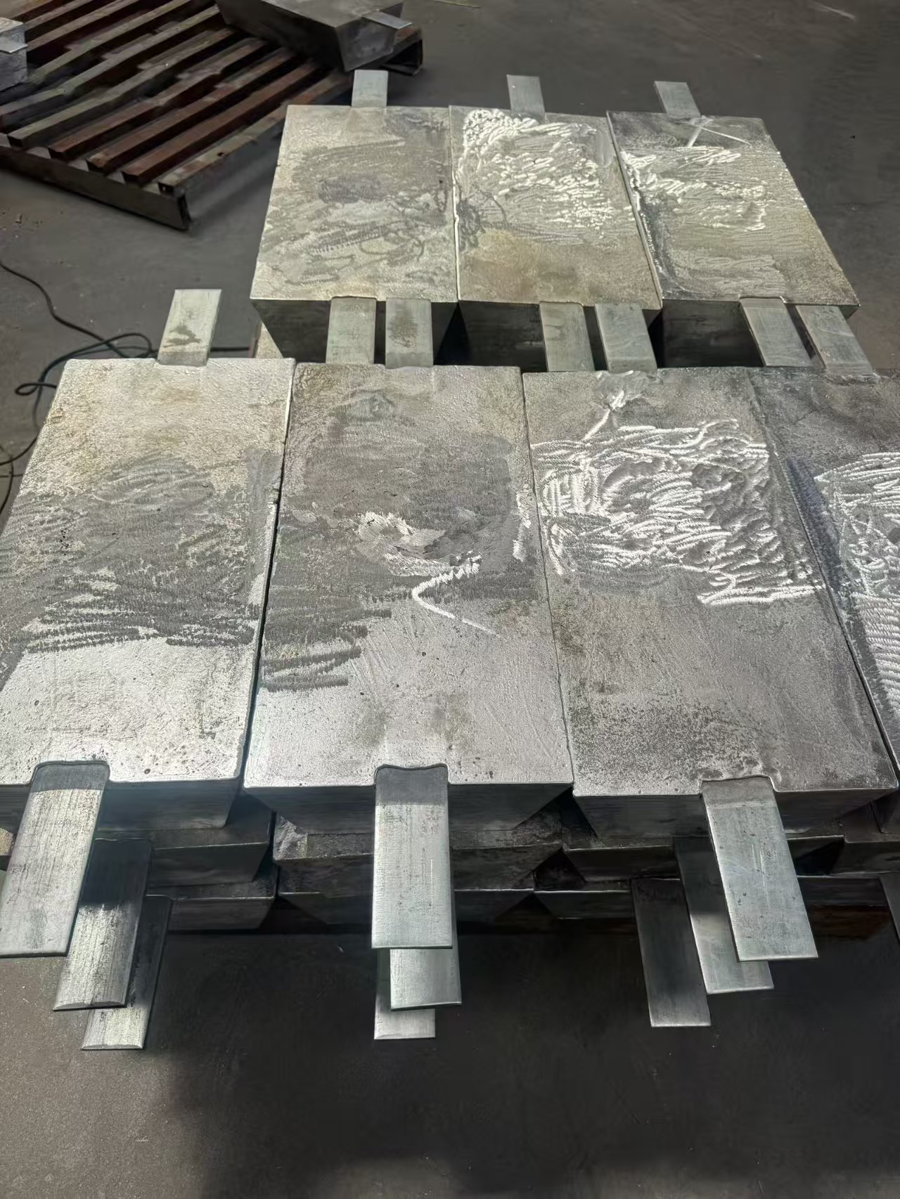 支架式铝阳极 铝锌合金牺牲阳极AC-2 AC-3 AC-4储罐内铝锌牺牲阳极
