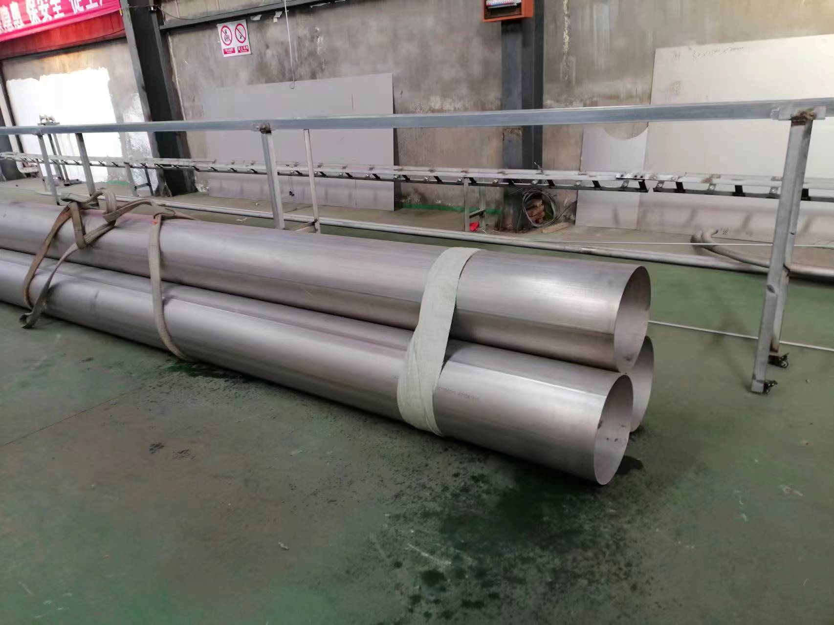 现货TA2钛合金焊管 可定尺零切钛焊管 化工大口径钛合金焊接管道