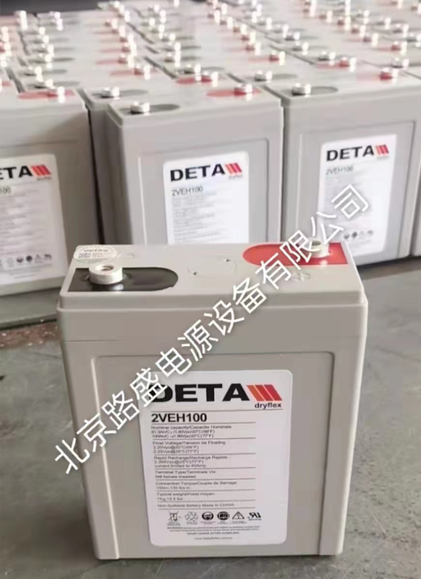 德国DETA银杉蓄电池2VEH100通信机房基站储能用2V-100Ah铅酸电池