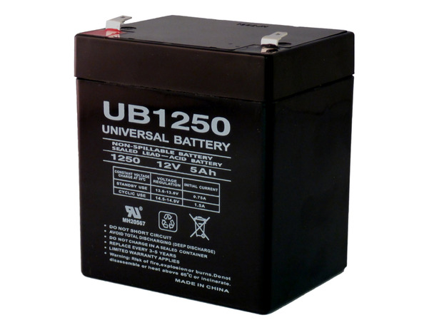 美国UNIVERSAL蓄电池12v5Ah UPS电池适用于通用电池 UB1250