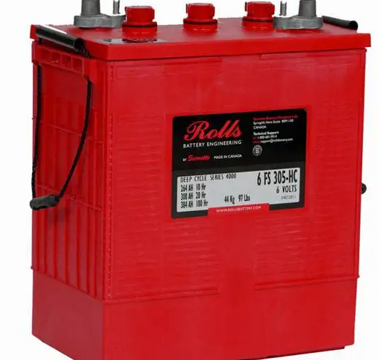 美国US batter 蓄电池US 305HC垛板叉车6V340AH加液电池