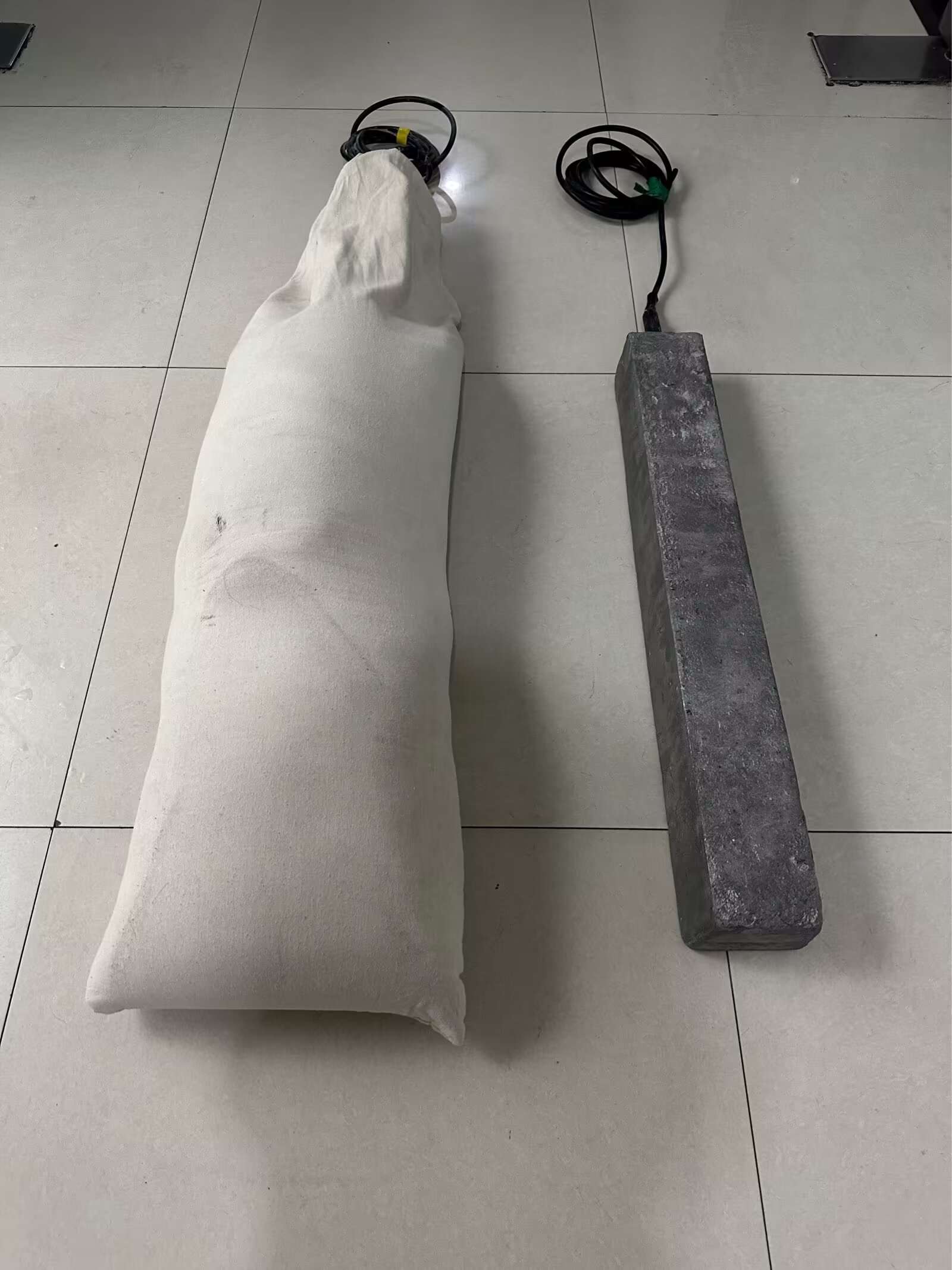 预包装镁合金牺牲阳极11kg 污水管道阴极保护带填料镁阳极包