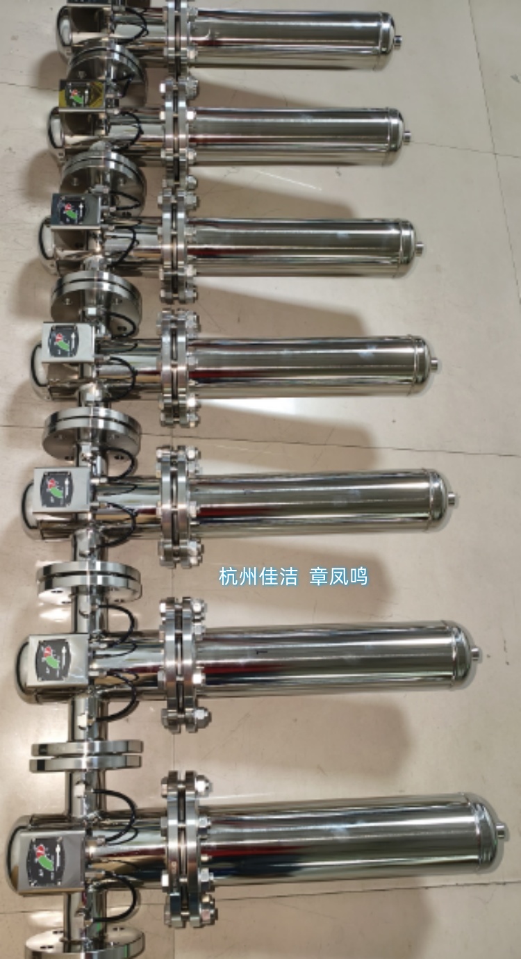 不锈钢压缩空气 氢气 氮气过滤器 不锈钢压缩空气精密过滤器