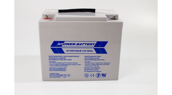 rpower battery蓄电池OGiV 12600 L科技电池