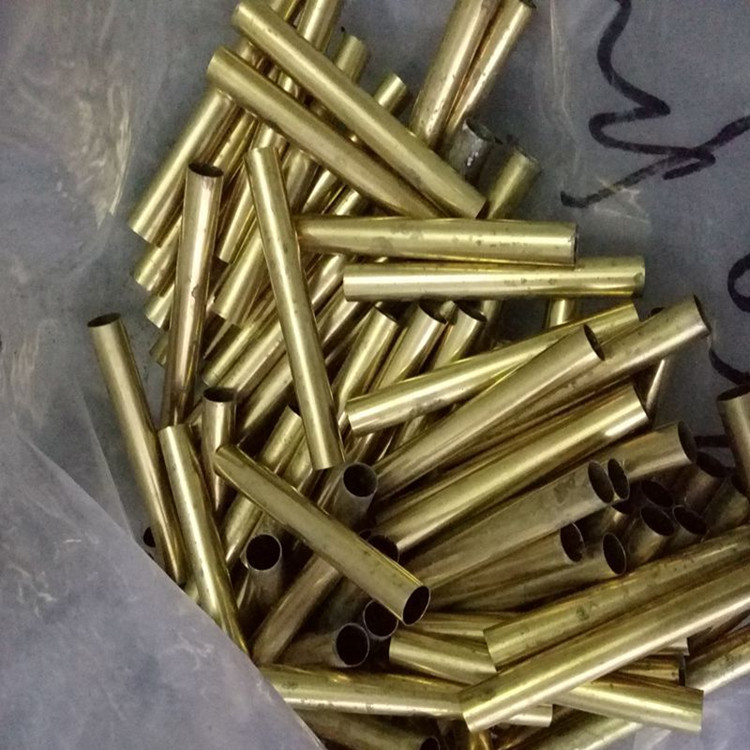 黄铜毛细管小铜管国标环保H62H65黄铜管切割打孔开槽切斜角