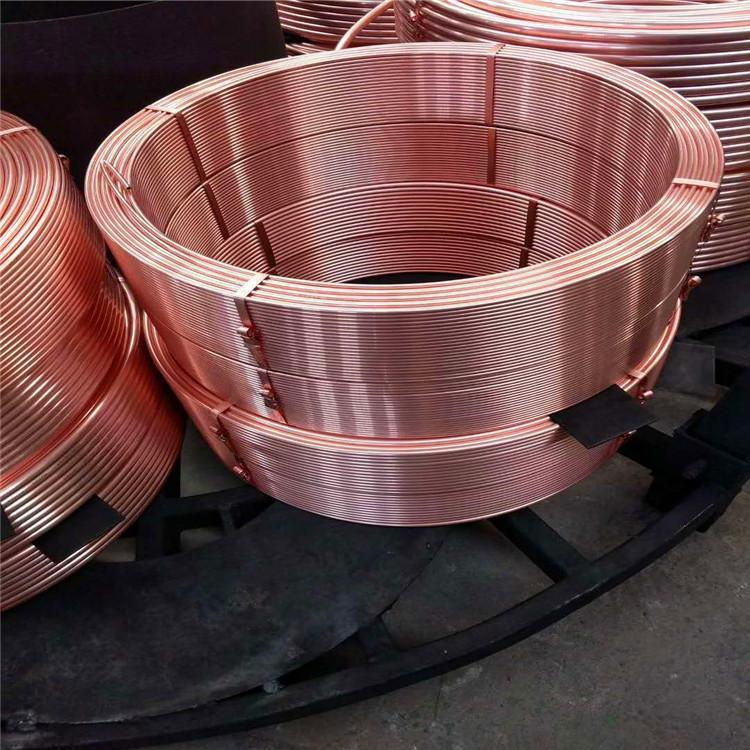 TP2紫铜管 R410空调紫铜盘管 木盘紫铜管9.52*0.8mm 15.88*0.8mm
