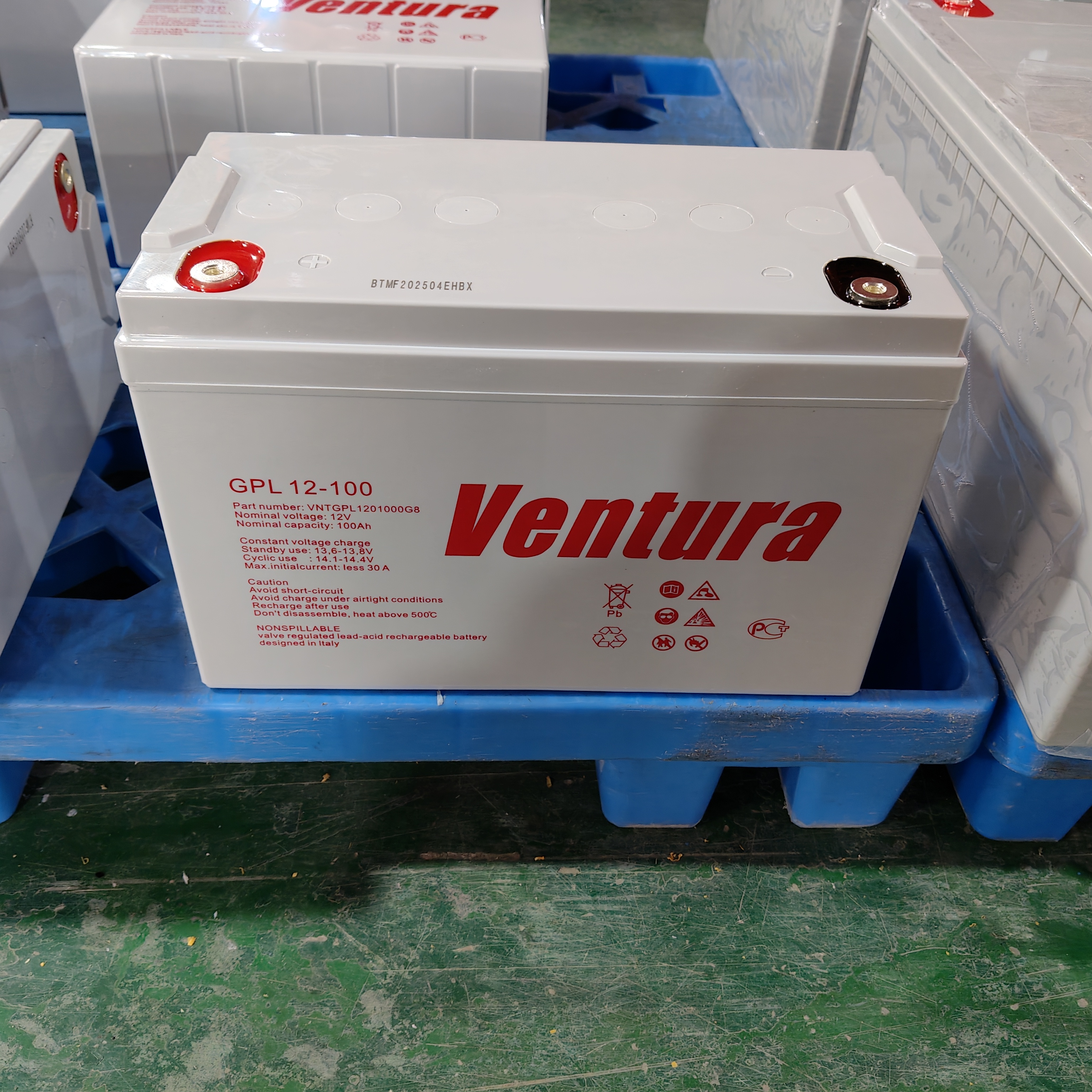 Ventura蓄电池  GPL12-100  通讯设备及工业备用电源系统。