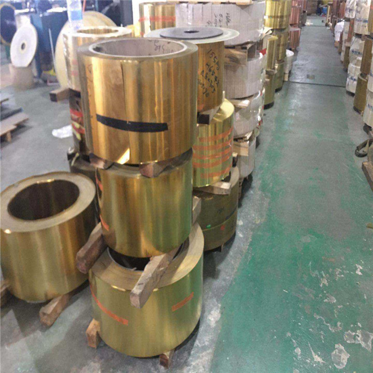 科捷 H65冲压用黄铜带 半硬铜带各种规格黄铜卷黄桐皮 可零切