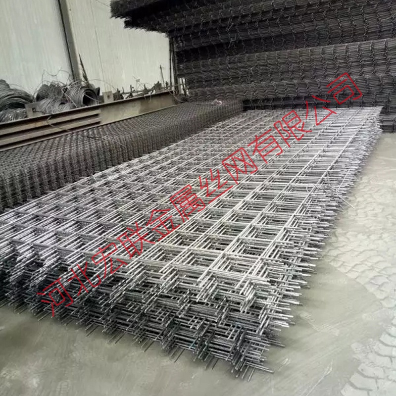 冷轧带肋钢筋网螺纹钢筋网片网孔均匀焊接结实日产量高发货快