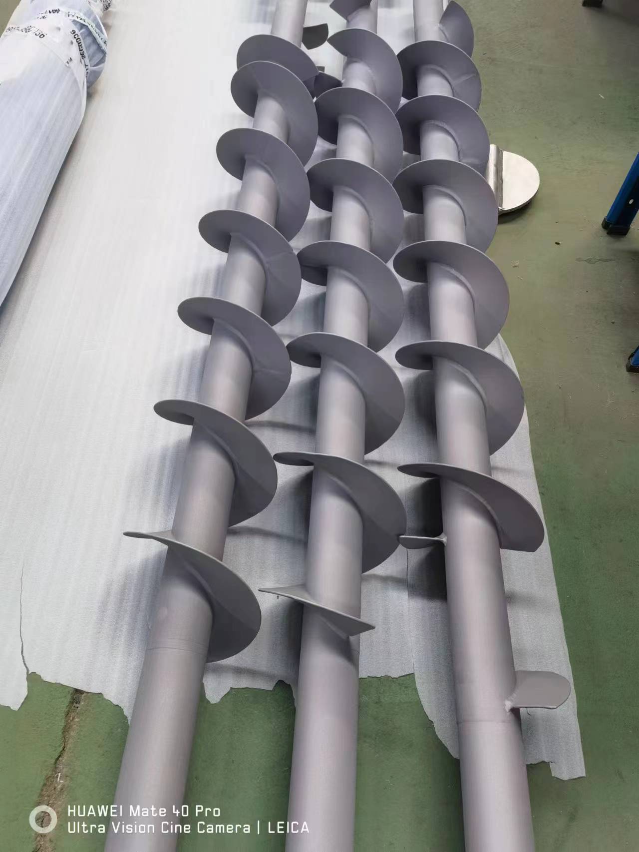 欣旺腾加工定制TA2钛合金绞龙 化工上料螺旋设备 上料钛搅拌轴