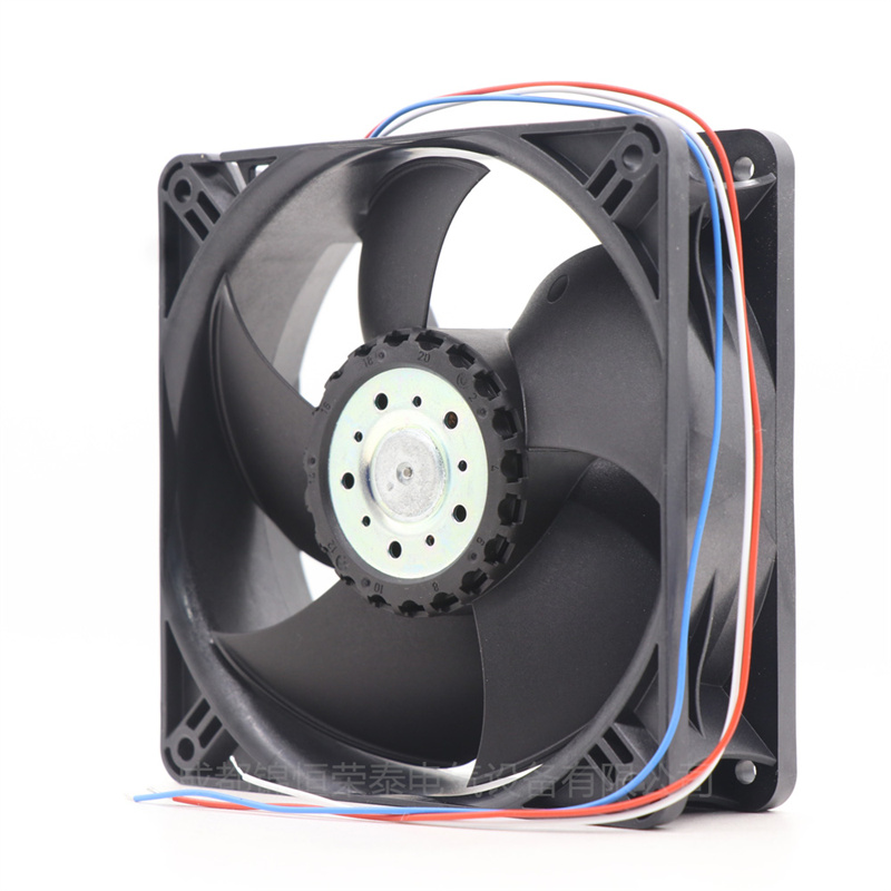 德国ebmpapst通讯设备用轴流风机 4414/2HH 铝框散热风扇