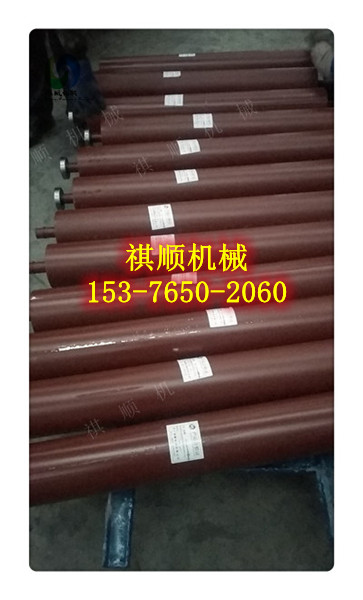 皮带机缓冲托辊弹簧托辊支架159*900小滚筒