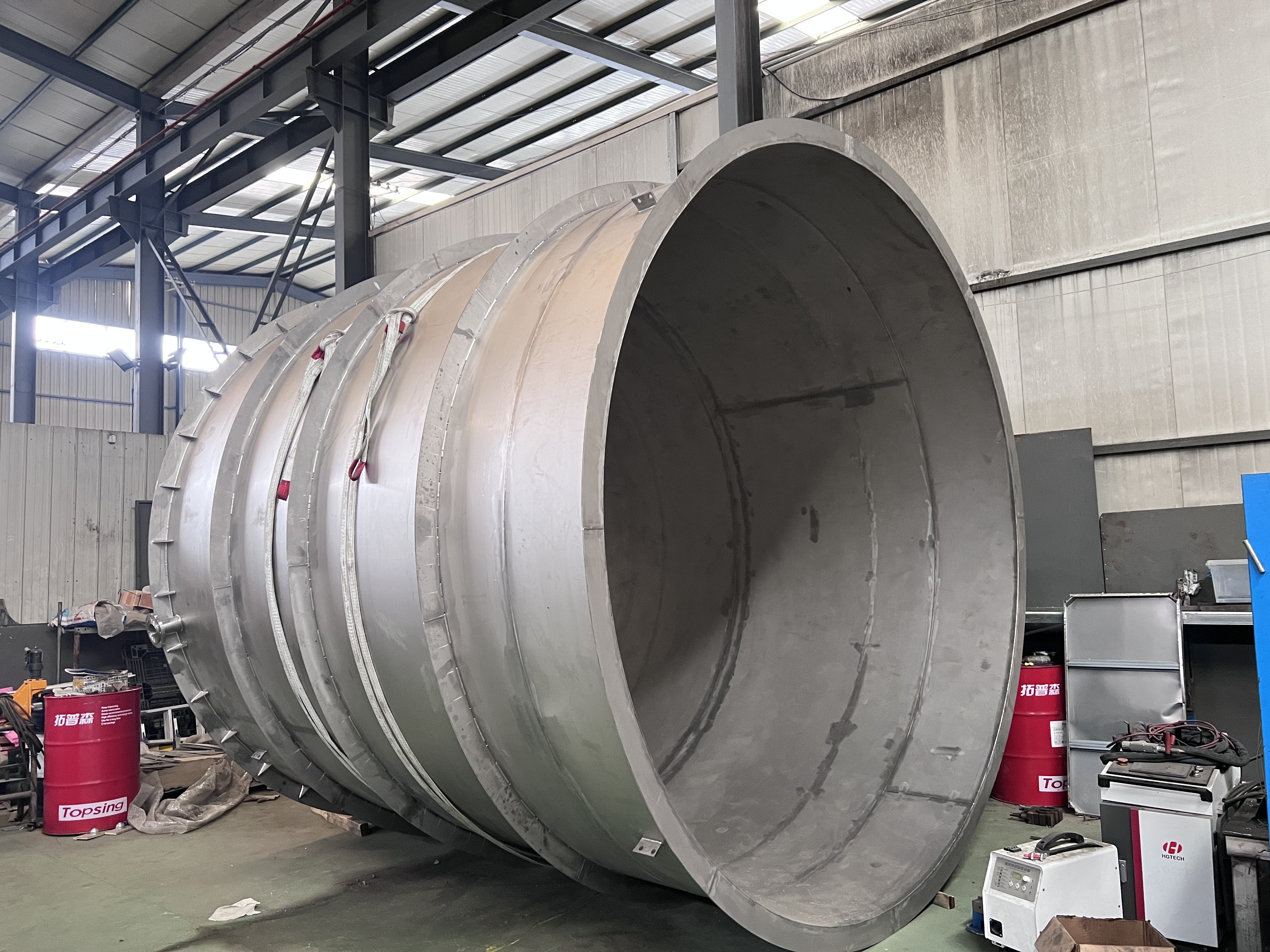 欣旺腾加工定制钛储罐  钛换热反应釜 钛合金容器 来图定制钛合金罐体