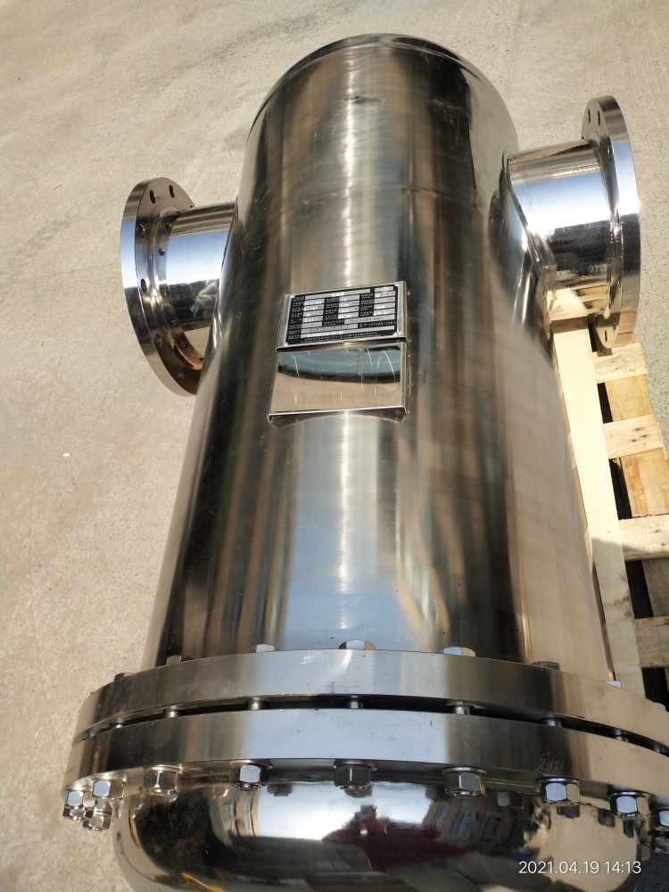 大立方带压力容器证不锈钢过滤器 80立方不锈钢除尘埃过滤器