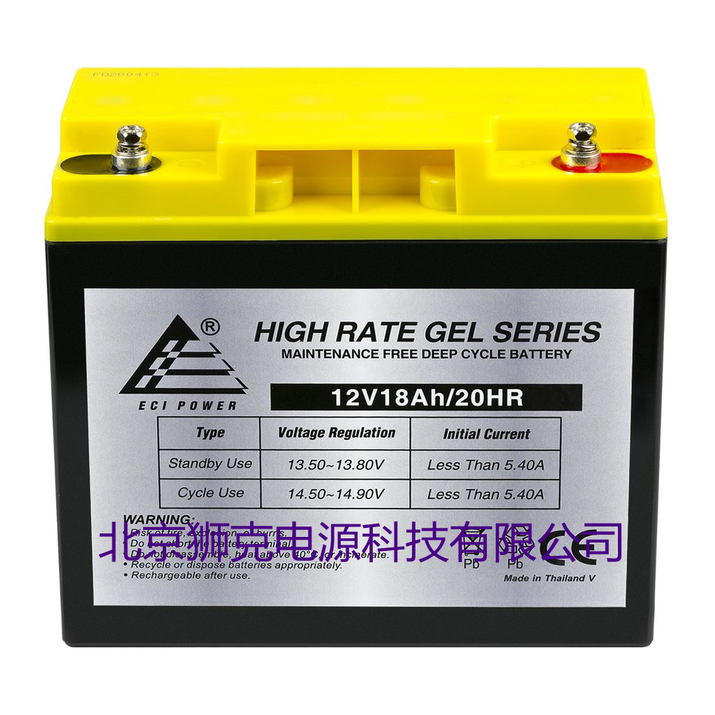 ExpertPower蓄电池12V18Ah 深循环凝胶电池12V 18AH 凝胶深循环