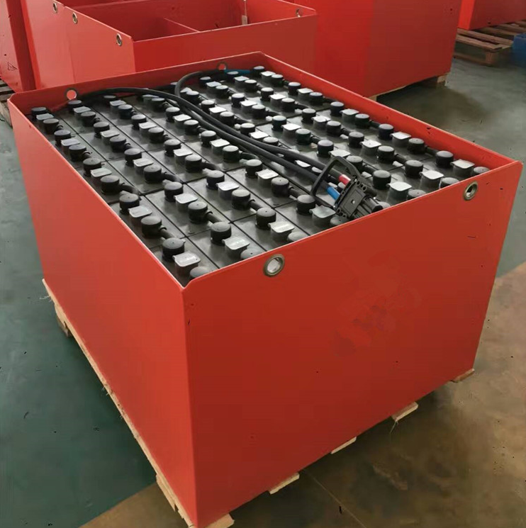 4PzS460/48V英国霍克蓄电池厂家配套林德叉车E15C电瓶 全新电瓶容量高