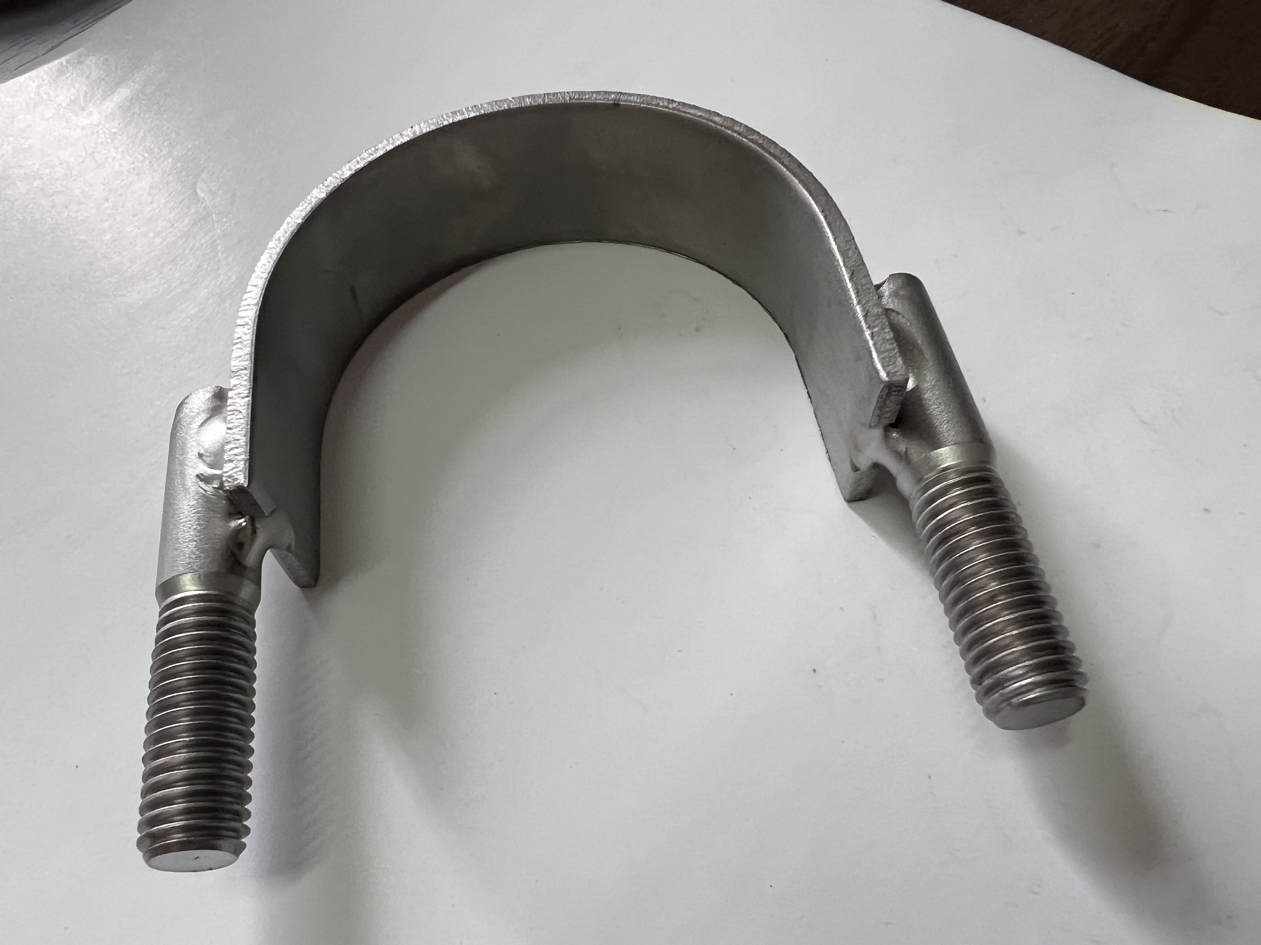 现货TA2钛合金C型栓   化工用C型抱箍 纯钛卡箍  化工用C型螺栓